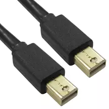 Displayport Cables | Cables Direct Mini DisplayPort, 5m Black | In Stock