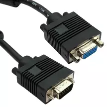 CABLES DIRECT Vga Cables | Cables Direct SVGA - SVGA M/F 7m VGA cable VGA (D-Sub) Black
