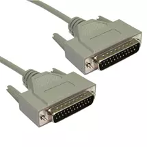 Cables Direct | Cables Direct SL-666 serial cable White 3 m D25 | In Stock