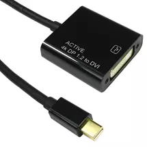 CABLES DIRECT Video Cable | Cables Direct mini DP - DVI 15cm 0.15 m Mini DisplayPort DVI-D Black
