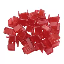 Port Blockers | Cables Direct NLRJ45PB02 port blocker Port blocker key RJ45 Red