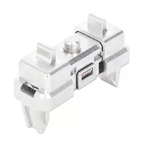 Stainless steel | Intellinet 1U ToolFree Rack Mount Clip (12Pack), Innovative Solution
