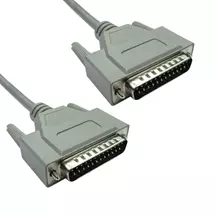 Cables Direct | Cables Direct D25 serial cable Beige 10 m | In Stock