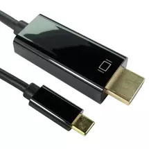 Cables Direct | CDL 1MTR USB TYPE C M - HDMI M | In Stock | Quzo UK