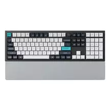 Silicone | Keychron PR69 wrist rest Silicone Grey | In Stock | Quzo UK