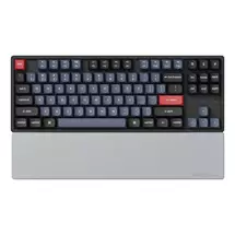 Silicone | Keychron PR66 wrist rest Silicone Grey | In Stock | Quzo UK