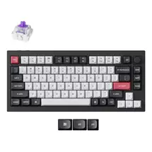 Keychron | Keychron Q1 HE keyboard Universal USB + RF Wireless + Bluetooth QWERTY
