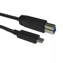 Cables Direct | Cables Direct USB3C981B USB cable USB 3.2 Gen 2 (3.1 Gen 2) 1 m USB B