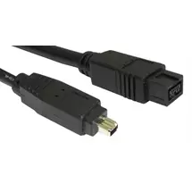 Cables Direct | Cables Direct CDLIEE-1002-5M FireWire cable 4-p 9-p Black