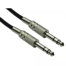 Audio Cables | Cables Direct 4635-060NK audio cable 6 m 6.35mm Black, Silver