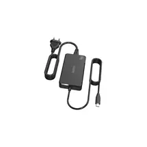 Urban Factory POWEE BLOCK: UNIVERSAL USB-C GAN 65W - CABLE LENGTH 180CM WITH EU & UK POWER CORD