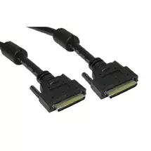 CABLES DIRECT Cables | Cables Direct 2m, U2CN68 M/M, SCSI-5 SCSI cable Black External 68-p