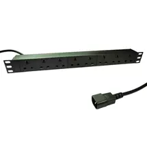 New Arrivals &amp; Just In | CDL 8 WAY UK SOCKET HORIZONTAL 1U PDU | In Stock | Quzo UK