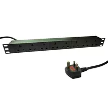 New Arrivals &amp; Just In | CDL 8 WAY UK SOCKET HORIZONTAL 1U PDU | In Stock | Quzo UK