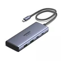 New Arrivals &amp; Just In | Ugreen 7-in-1 USB-C Hub CM498 Docking Dock Grey | In Stock