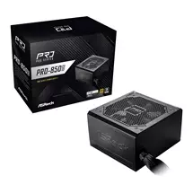 850w Power Supply Units | Asrock PRO-850G power supply unit 850 W 24-pin ATX ATX Black
