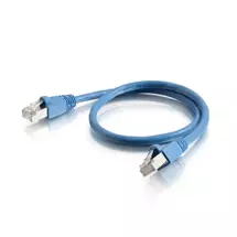 C2g  | C2G 3m Cat6a Booted Shielded (STP) Network Patch Cable - Blue