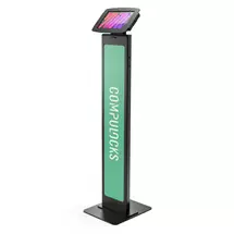 Compulocks | Compulocks iPad mini 8.3" Space Enclosure Brandable Floor Stand Black