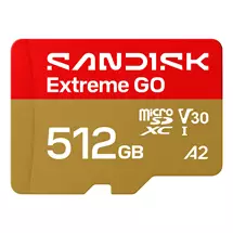 Sandisk  | SanDisk Extreme GO 512 GB MicroSDXC UHS-I | In Stock