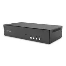 StarTech.com Secure 4Port DualMonitor KVM Switch, HDMI or DisplayPort,