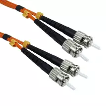 Top Brands | Cables Direct 0.5m ST-ST InfiniBand/fibre optic cable OFC Orange