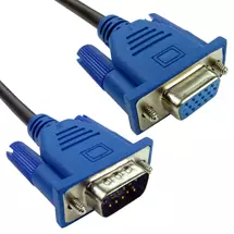 New Arrivals &amp; Just In | Cables Direct CDEX-LPLZ-25BL VGA cable 5 m VGA (D-Sub) Black, Blue
