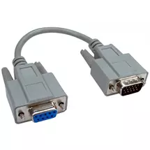 VGA Cables | Cables Direct AD-425 VGA cable 0.21 m VGA (D-Sub) Grey