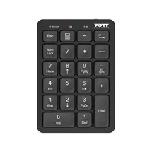 Port Designs 900802 numeric keypad Laptop/PC Bluetooth Black