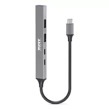 Port Designs Interface Hubs | Port Designs 900163 interface hub USB Type-C 5000 Mbit/s Silver