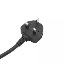 Dp Building Systems Power Cables | connektgear 75-0007 power cable Black 2 m Power plug type G IEC C19