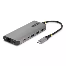 StarTech.com USB-C to HDMI Multiport Adapter with 140W PD Charging, 4K 60Hz, 5-Port USB 5Gbps Hub, GbE, Type-C Mini Dock for MacBook / Dell / Thinkpad / HP