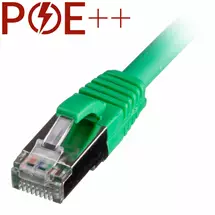 Network Cables | Cablenet 5m Cat6a RJ45 Green S/FTP LSOH 26AWG Snagless Booted Patch