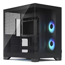 Mini ATX Case | Fractal Design Pop 2 Vision Tower Black | Quzo UK