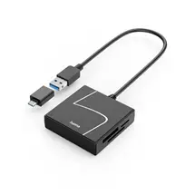 Hama 00200148 card reader USB 3.2 Gen 1 (3.1 Gen 1) TypeA/TypeC
