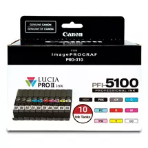 Canon Ink Cartridges | Canon PFI5100 Multipack ink cartridge 10 pc(s) Original Standard Yield