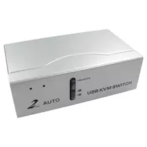 New Arrivals &amp; Just In | Cables Direct NLKVM-100-2 KVM switch Silver | In Stock