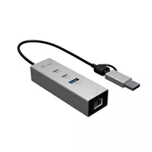 Interface Hubs | i-tec USB-C/USB-A Metal HUB 3 (2x USB-C, 1x USB-A) Port + 2.5GLAN