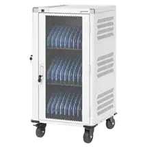 Laptop/Tablet Charging Cabinet | Manhattan Laptop Charging Cart/Trolley via AC Adapter (UK) 30bay,