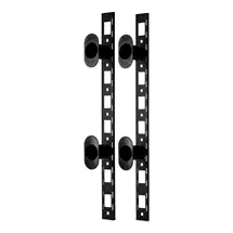 APC NetShelter Cable Management, Vertical Cable Manager, Fiber Organizer, Black, 86 x 766 x 106 mm. Type: Cable management panel, Product colour: Black. Weight: 1.82 kg