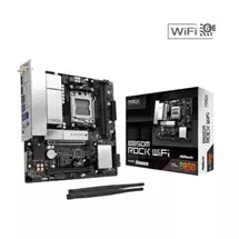 ASRock | ASRock B850M Rock WiFi AMD AM5 Socket Motherboard, MicroATX, 2x DDR5