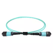 Top Brands | Cablenet MPO-12TC4MPO2 InfiniBand/fibre optic cable 2 m Aqua colour