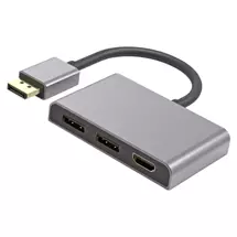 Video Splitters | Cablenet 24-0313 video splitter DisplayPort 1x HDMI + 2x DisplayPort