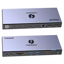 Laptop Docks & Port Replicators | Cablenet 404250 laptop dock/port replicator Wired Thunderbolt 4 Black,