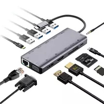 4K Ultra HD | Cablenet 404113 laptop dock/port replicator Wired USB 3.2 Gen 2 (3.1