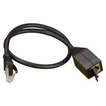 Cablenet | Cablenet 0.15m MPTL Cat6a Black S/FTP LSOH 26AWG Cable Adaptor, 0.15