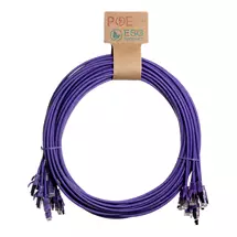 Violet | Cablenet 0.3m Cat6a RJ45 Violet U/FTP LSOH 30AWG Slim Snagless Booted