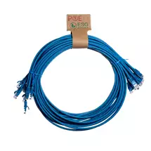 Top Brands | Cablenet 0.5m Cat6 RJ45 Blue U/UTP LSOH 24AWG Snagless Booted Patch