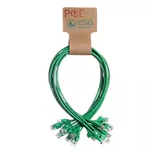 Top Brands | Cablenet 0.5m Cat6 RJ45 Green U/UTP LSOH 30AWG Slim Snagless Booted