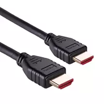 Monitor Cables | Cablenet 0.5m Ultra High Speed 2.1 8K@60Hz & 4K@120Hz Black PVC HDMI
