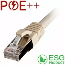 Cablenet | Cablenet 1.5m Cat6a RJ45 Grey S/FTP LSOH 26AWG Snagless Booted Patch